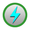 Locomotive power source graphical icon