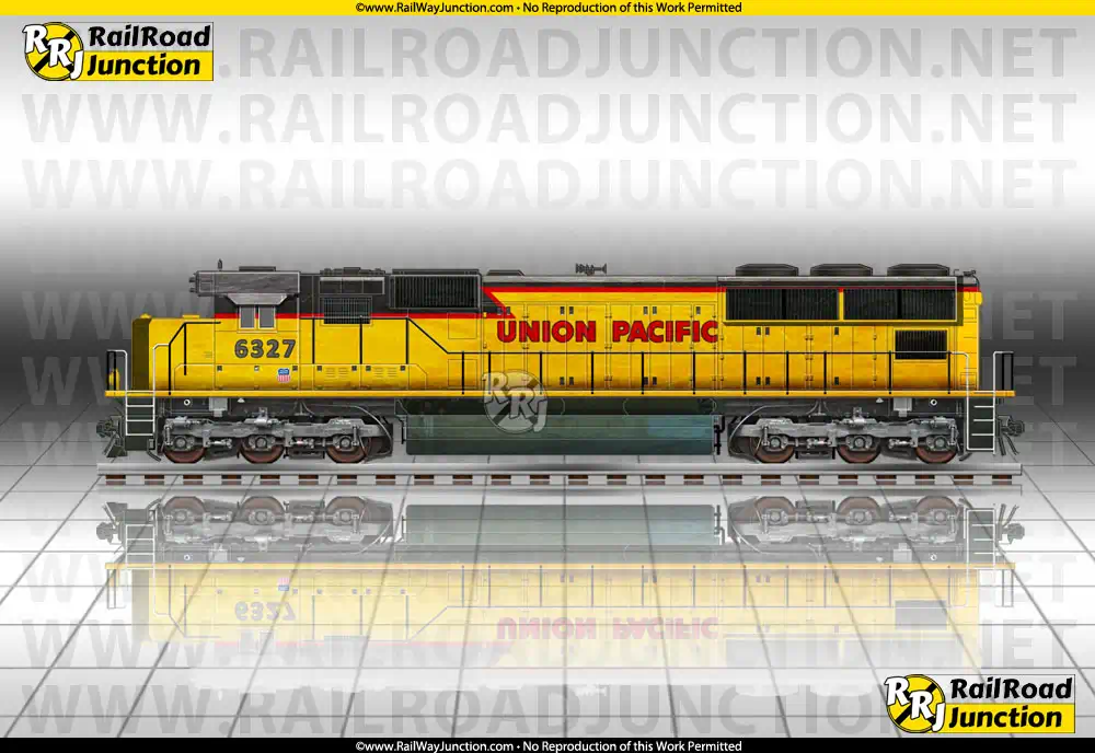 Image of the EMD SD70