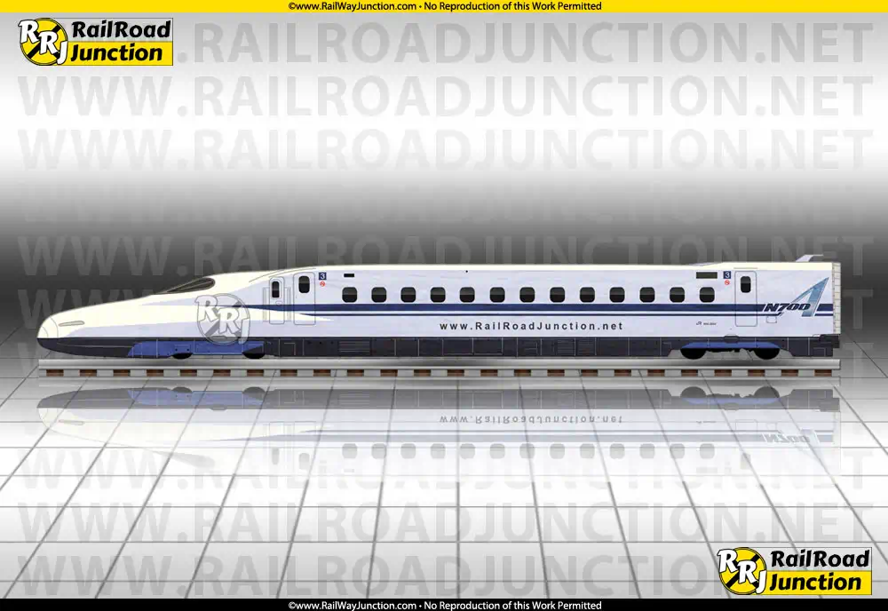 Image of the N700 Series (Shinkansen)