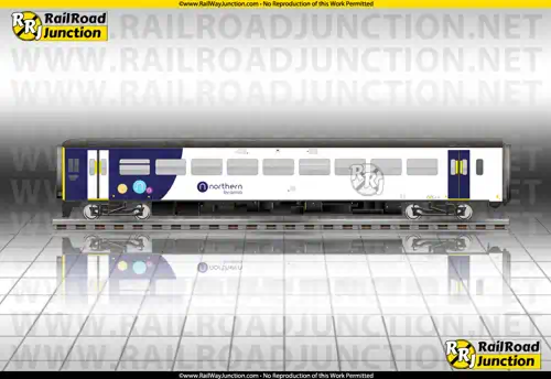 Color image representing the BR Class 158 (Express Sprinter) locomotive unit