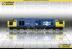 Color image representing the BR Class 37 (English Electric Type 3) locomotive unit