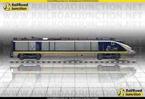 Color image representing the BR Class 373 EMU (Eurostar e300 / TGV TMST) locomotive unit