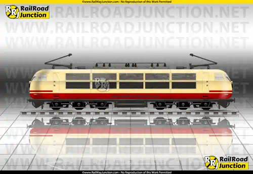 Color image representing the DB Class 103 locomotive unit