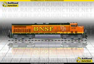 Color image representing the GE AC4400CW (AC44CW) locomotive unit