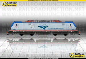 Color image representing the Siemens ACS-64 locomotive unit
